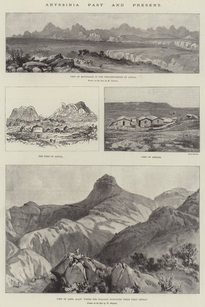 Abyssinië Vroeger en Nu door William Crimea Simpson